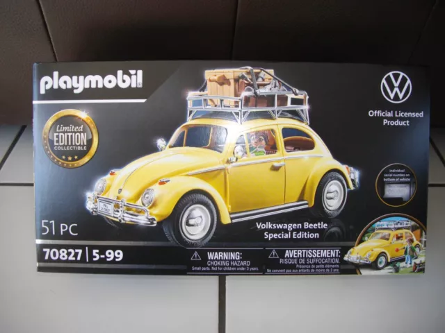 Playmobil réff : 70827 - la voiture coccinelle Volkswagen  (boite non ouverte)
