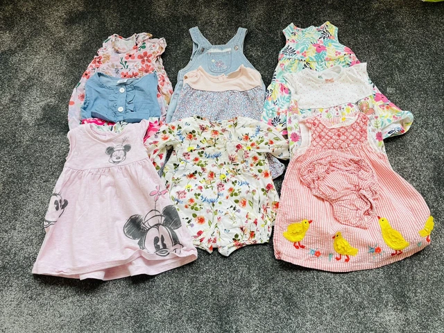 3-6 Months Girls Summer Pretty Dresses Bundle
