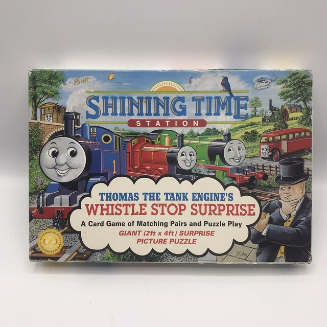 THOMAS THE TANK Engine Train Whistle Stop Surprise Puzzle Matching Game