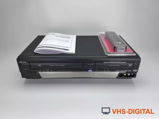 Funai W4A-A4180DB - DVD + VHS Video Recorder - VCR - DVD Rekorder Kombigerät