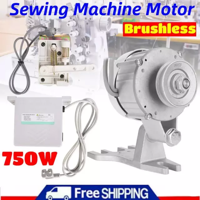 750W Brushless Servo Motor For Industrial Sewing Machine Low Noise Hot