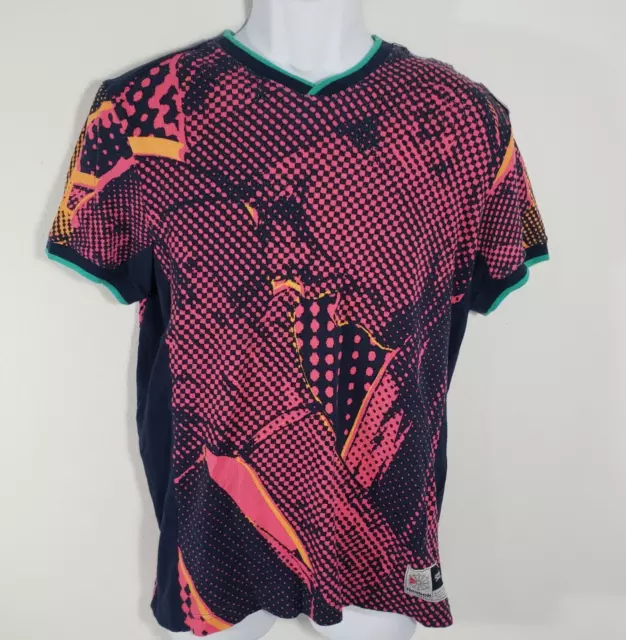 Vintage Reebok Classic Mesh Shirt Mens Medium M Lemar and Dauley Streetwear