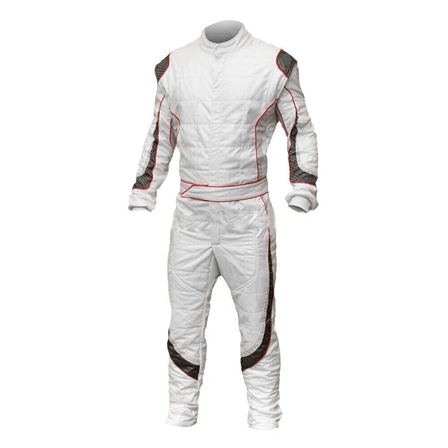 Combinaison De Karting Certifiée CIK/FIA Niveau 2 - Personnalisable Et Ignifuge - Toutes Tailles Unisexe - Neuf