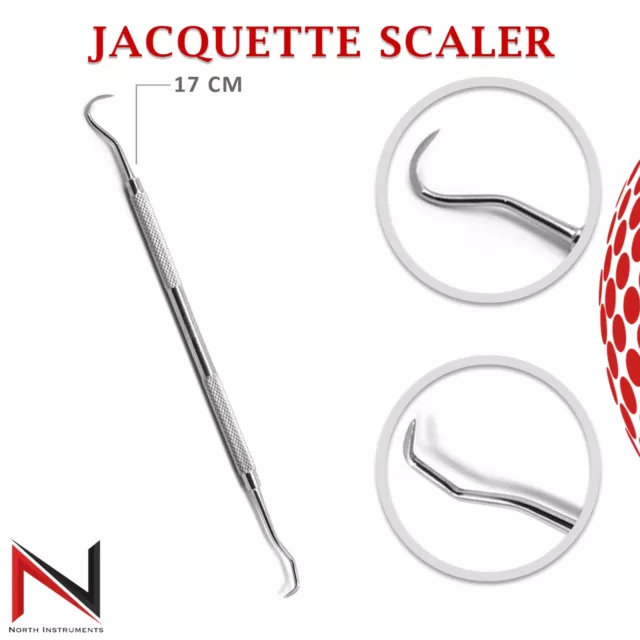 Dental Tartar and Plaque Remover Set - 3-Piece Professional Dental Tools