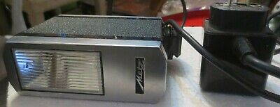 Vintage Metz Mecablitz 118 Mount Flash System with Charging Cord