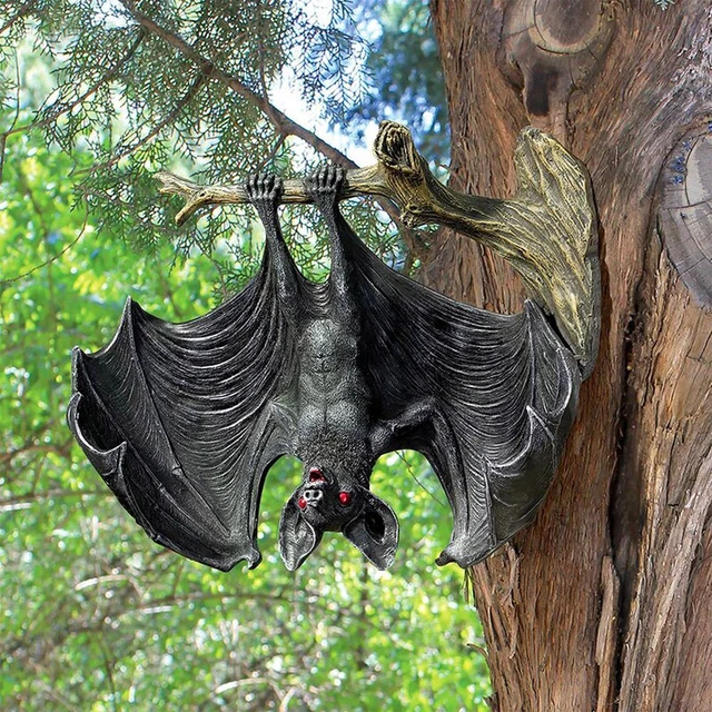 Ornement Pendentif Extérieur Statue de la Batte Pendaison en forme de bat