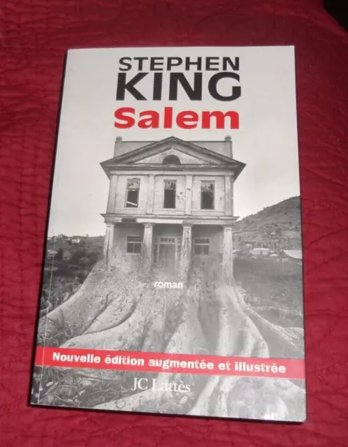 Livre Stephen King Salem Nouvelle Edition Augmentee Et Illustree 2006 Avec Bonus