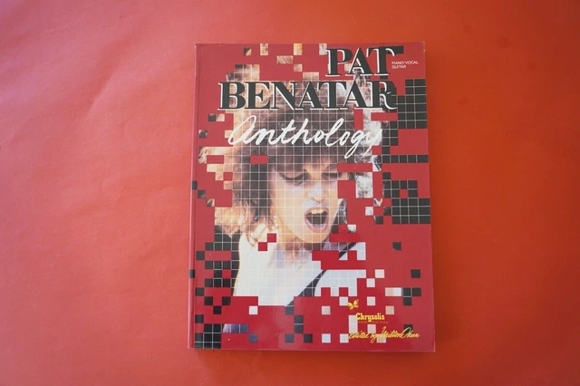 Note Book Pvg PAT BENATAR - Anthology .Songbook Sheet Music Book .Piano Vocal Guitar ...