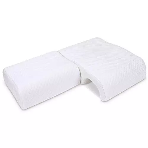 Memory Foam Pillow Cube Cuddle Anti Pressure Arm Pillows Couples Side Sleepers