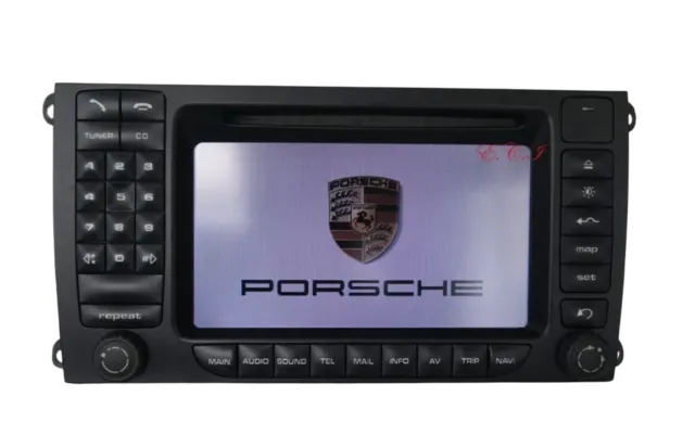 06 07 08 7L5035192C GENUINE USA Porsche Cayenne Navigation PCM CD Monitor Radio