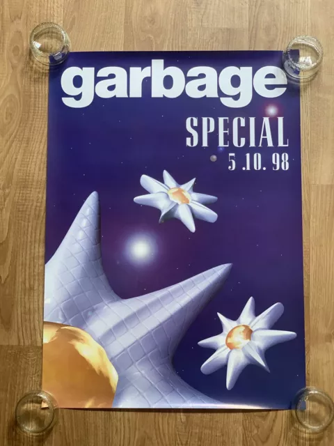 Garbage Special Record Store Promotional Poster 1998, New Old Stock