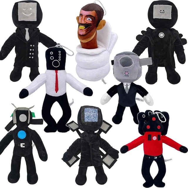 Skibidi-Toilet Plush Toy Cameraman TV Man Speaker Man Stuffed Doll Toy Gift AU