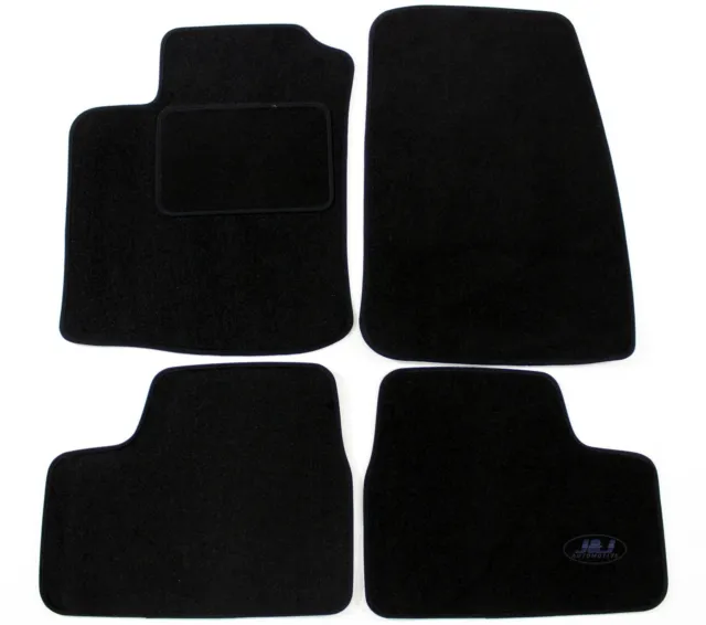 TAPIS DE SOL NOIR VELOURS SUR MESURE pour OPEL ASTRA II G 1999-2008   4 pcs