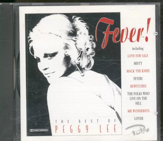 Peggy Lee Fever! (The Best of Peggy Lee) CD UK Pulse 1996 PLSCD144