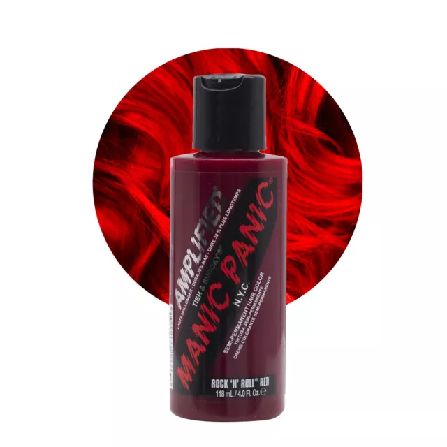 Manic Panic Amplified Cream Formula Rock & Roll Red 118 ml