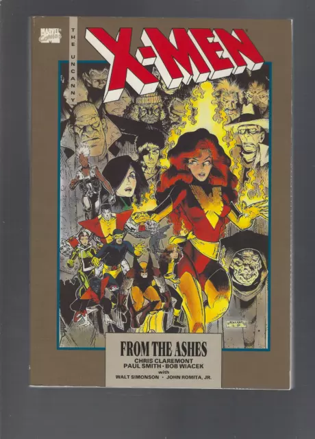Uncanny X-Men: From the Ashes by Claremont, Wiacek & more 1990 TPB Marvel OOP