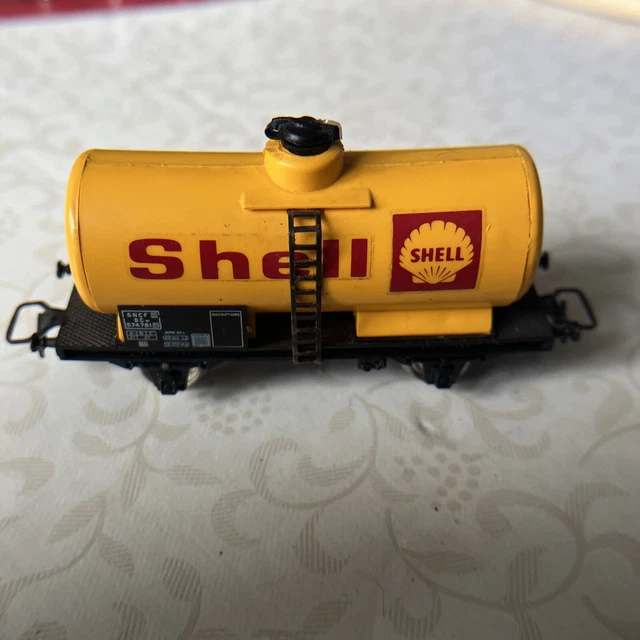 WAGON JOUEF CITERNE SHELL TRAIN MINIATURE EUR 5,00 - PicClick FR