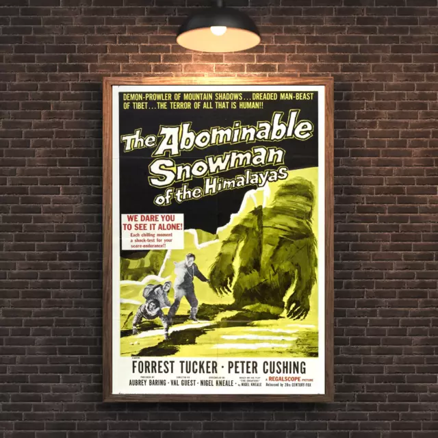 Abominable Snowman of the Himalayas Movie Poster