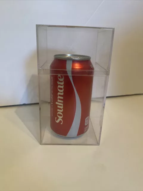 coca cola can sealed empty soulmate name rare