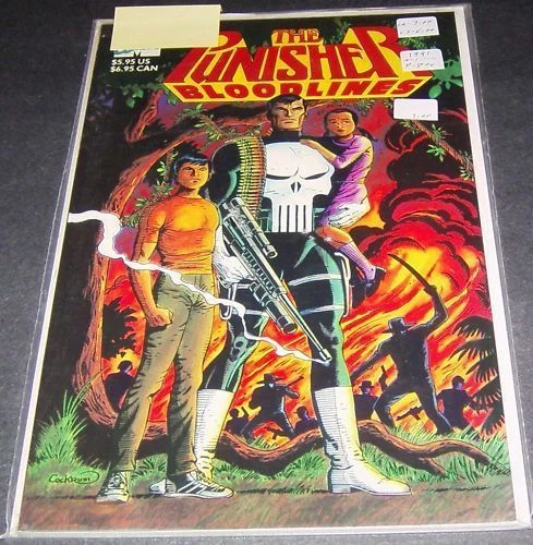 Punisher Bloodlines 1st Print Marvel Comics 1991 TPB Albrecht Felix NM