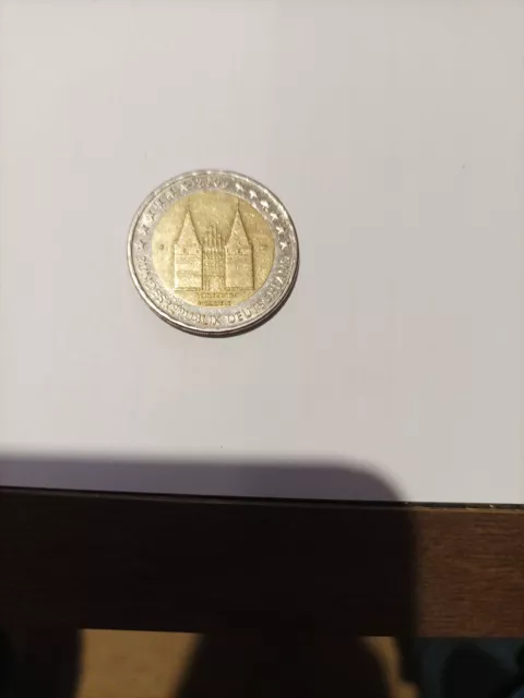 2 euro commemorative coins Holstentor In Lubeck