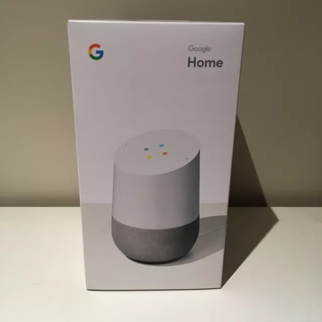 Google Home Smart Assistant - White Slate