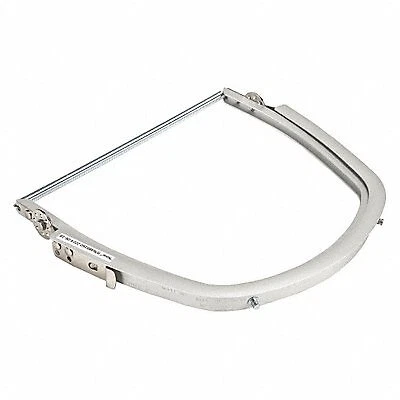 Faceshield Frame: Aluminum, Silver, Metal Frame, ANSI/ISEA Z87.1-2010/CSA