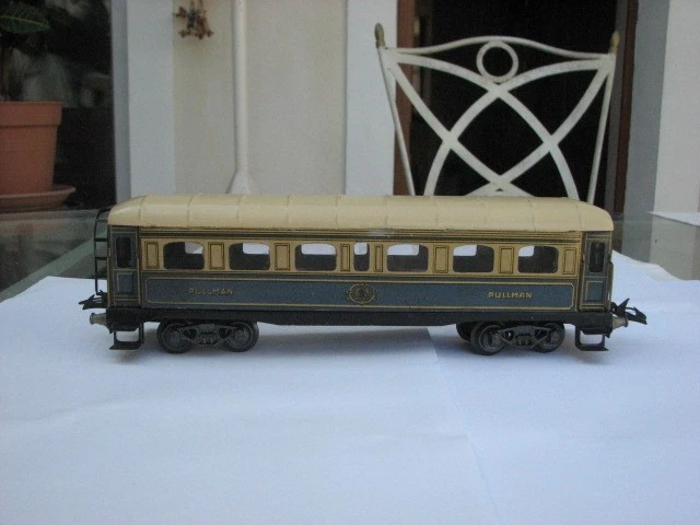 RARE ++ TRAIN JEP O - VOITURE SALON PULLMANN N° 4751 EP - A REPARER To repair