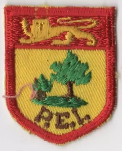 Scouting And Guiding In Saskatchewan Boy Scout Patch RED Bdr. [INT795]