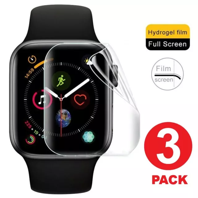 Screen Protector For Apple Watch Series 3 4 5 6 7 8 9 SE 2022 iWatch Clear Film