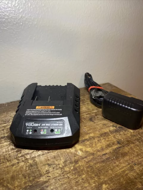 HYPER TOUGH 20V Max Lithium Ion Power Tool Battery Charger
