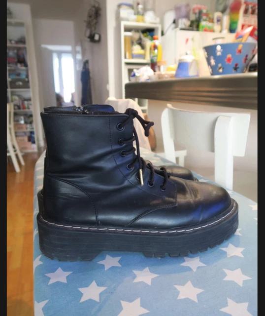 Bottines, boots, chaussures montantes Pull & Bear. Pointure: 40. Portées 1 seule
