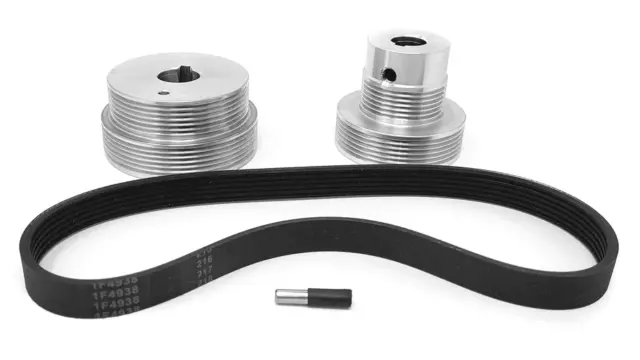 Ammco 940175 Poly-V-Belt Drive Pulley Kit for Brake Lathe 3000 4000 4100 7000