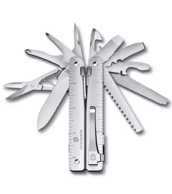 Victorinox SwissTool MXBS with Clip Swiss Army Knife - Silver