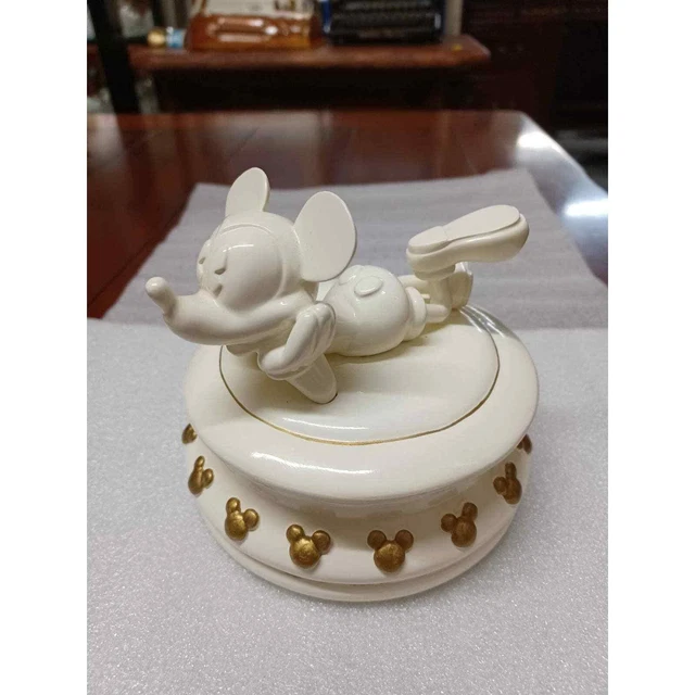 Disney Mickey Mouse Watch Forever Yours In Mickey Trinket Box
