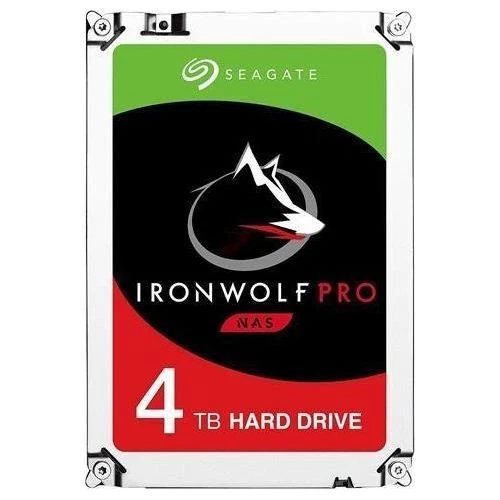 1411757 Seagate IronWolf Pro ST4000NE001 Hd 4Tb Interno 3,5" SATA 6Gb/s 7200 rpm
