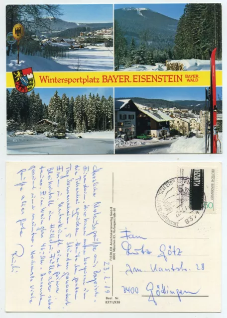 67317 - winter sports field Bayer. Eisenstein - postcard, run 22.2.1979