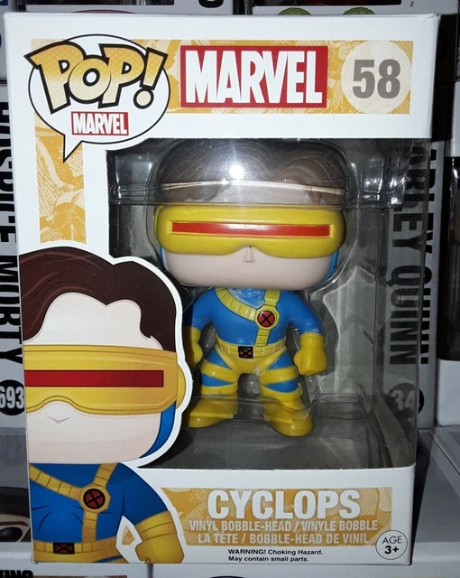 Cyclops Funko Pop Vinyl Figure Vaulted Marvel Comics X-Men #58