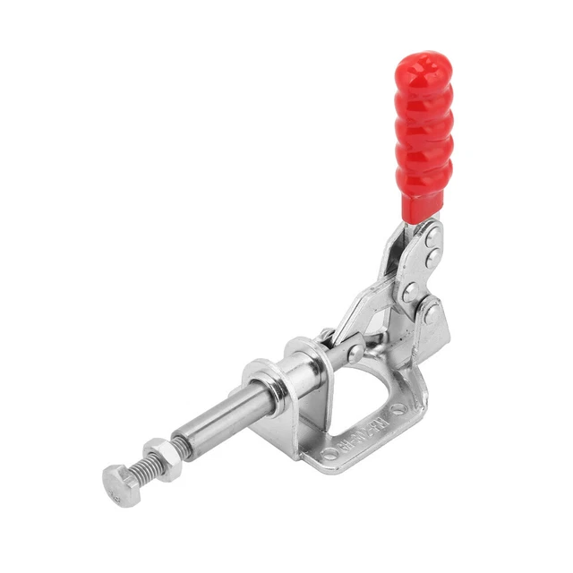 Iron Galvanized Quick Fixed Toggle Clamp Holding Latch Push Pull Hand Tool