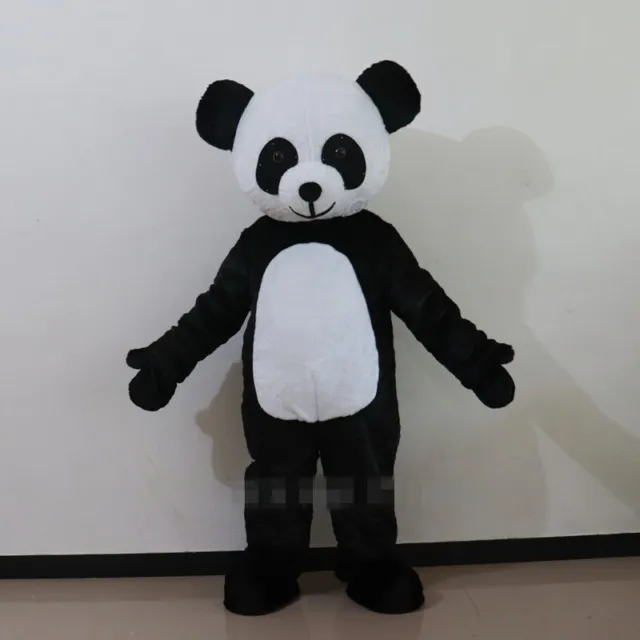 Panda Cartoon Mascot Costume Adults Party Dress Fancy Cosplay Anime
