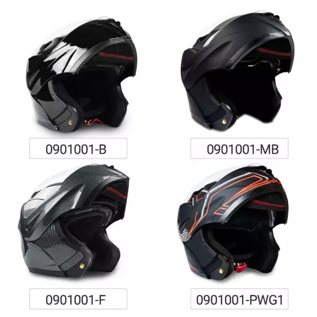 Gift DOT Flip up Modular Dual Visors Full Face Motorcycle Helmet Men Motorbike