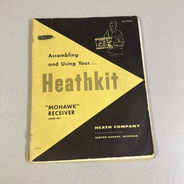 Heathkit Mohawk Reciver model RX-1 manual