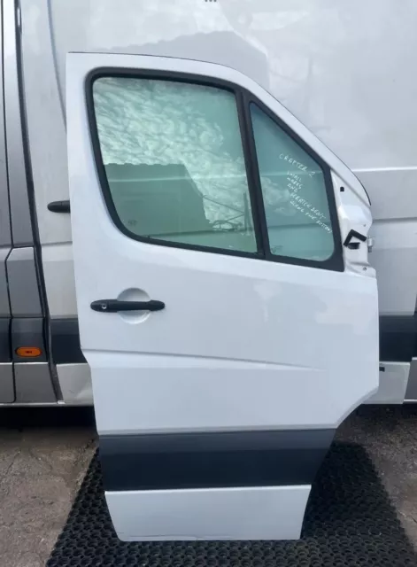 Vw Volkswagen Crafter Front Driver  Side Right Door Complete 2007 - 2017