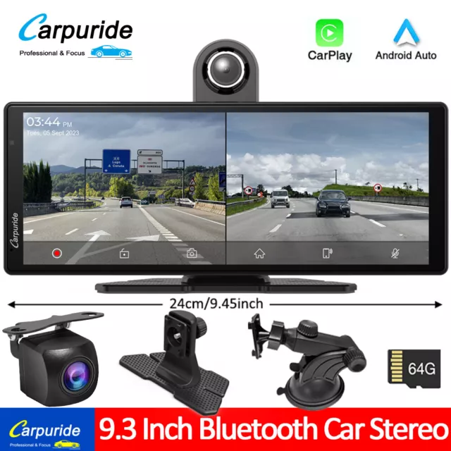 Carpuride 9.3 inch Touch Screen Apple Wireless Carplay Android Auto Mirror Link