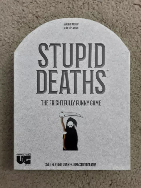 HALLOWEEN PARTY FUN! "Stupid Deaths" Frightful Fun from University Games