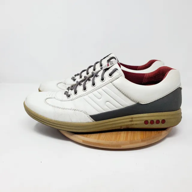 Ecco Street Evo One Mens 44 Shoes White Sneakers Urbaneering Casual Golf