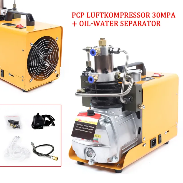 300BAR 4500 PSI compressore alta pressione 130L/min pompa aria 220V 50 Hz