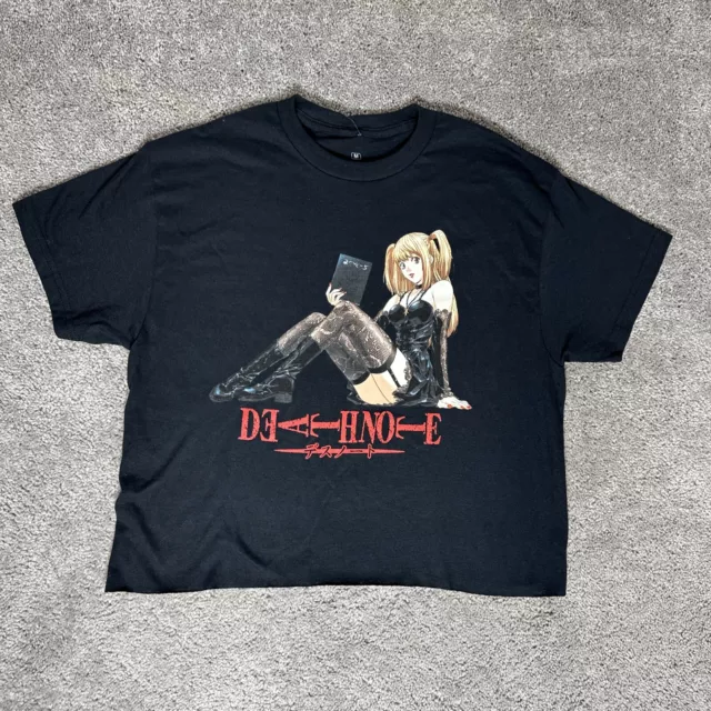 Death Note Anime T Shirt Women Juniors Misa Black  Manga Anime Girl Tee M NEW