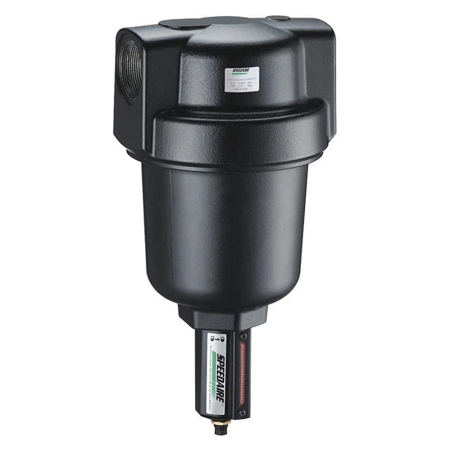 SPEEDAIRE 4ZL12 Filter,1-1/2" NPT,1400 cfm,5 micron