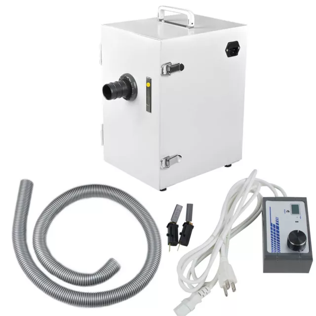 370W Digital Dental Lab Vacuum Dust Collector Dust Extractor Suction Machine CE
